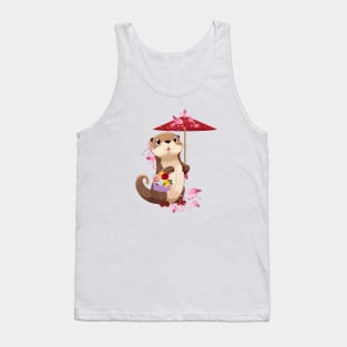 cute otter Tank Top